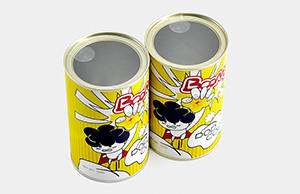 休閑食品可以使用圓筒紙罐嗎？
